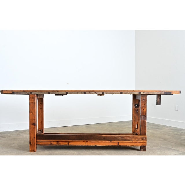 French 19th Century Carpenter's Workbench For Sale - Image 11 of 13