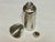 1960s Mid-Century Italian-Style 18/10 Stainless Steel "Bullet" Cocktail Shaker – 4-Piece Set For Sale - Image 4 of 8