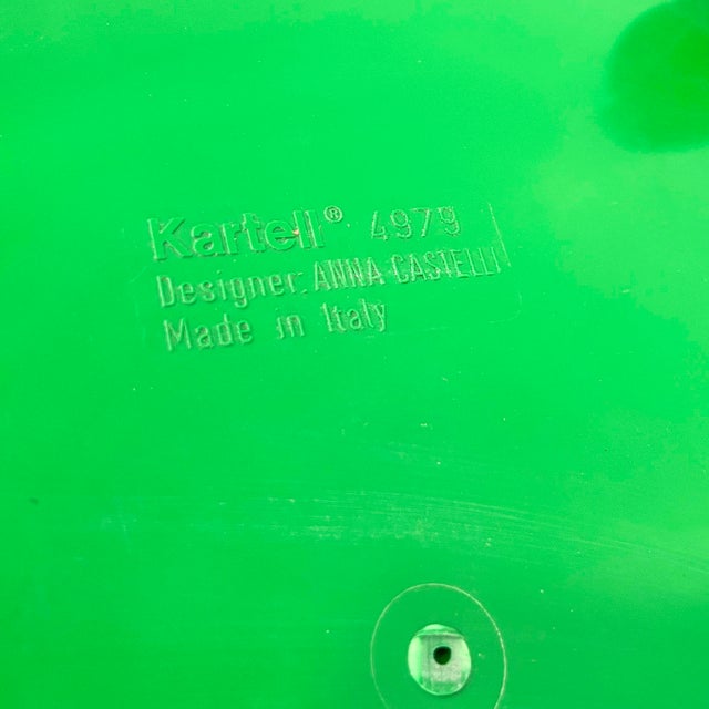Green Green Componibili Storage Unit by Anna Castelli for Kartell, 1970s For Sale - Image 8 of 9