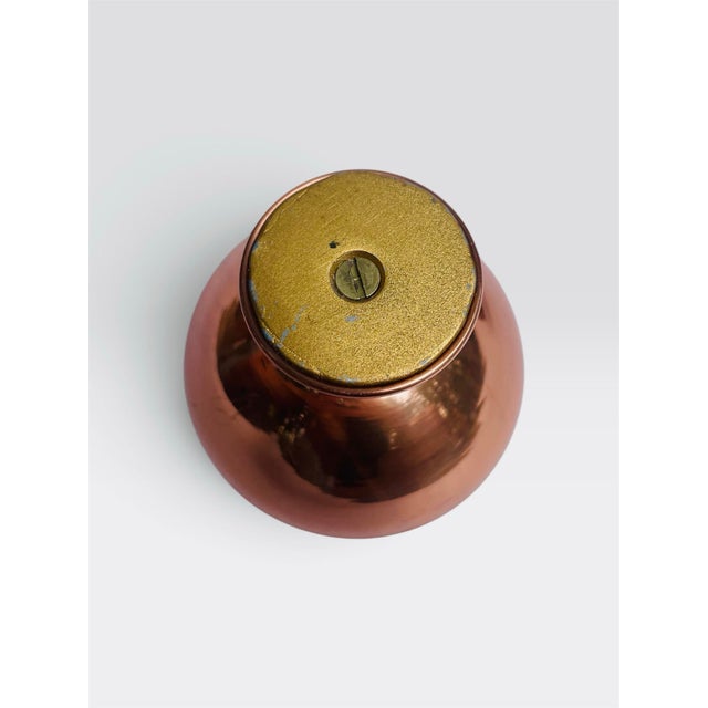 Mid-Century Modern Mid Century Brass and Copper Candleholders For Sale - Image 3 of 5