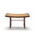 Michael Taylor for Baker Far East Collection Mid Century Cane and Mahogany Stool This stool measures: 27.75 wide x 17.75...