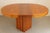 An Exceptional Italian Brutalist Dining Table in Oak, 1970s, in Flawless conditions. Designed 1970 to 1979