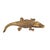 Antiqued Gold Crocodile Sculpture For Sale In Chicago - Image 6 of 11