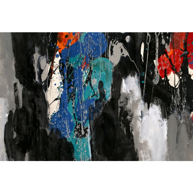 American Jenik Cook, Untitled 11, Acrylic on Paper For Sale - Image 3 of 5