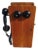 Mid 20th Century Antique Oak Wall Phone For Sale