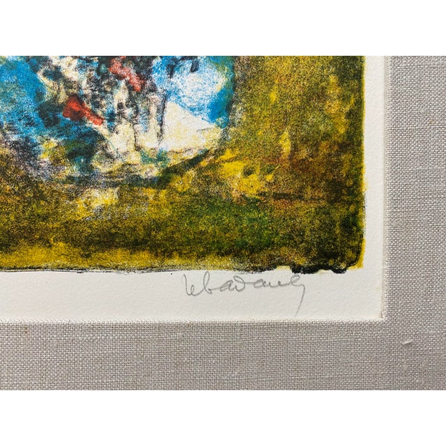 Beaux-Arts Dang (Hoi) Lebadang Floral Still Life Lithograph C.1970 For Sale - Image 3 of 9