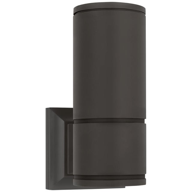 Chapman & Myers for Visual Comfort Signature Provo 10" Canister Light in Matte Black For Sale