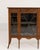 19th Century France Edwardian Brown Wood Display Cabinet For Sale In Greensboro - Image 6 of 10