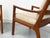 Wood Senator Lounge Chairs in Teak and Wool by Ole Wanscher for Cado, 1960s, Set of 2 For Sale - Image 7 of 18