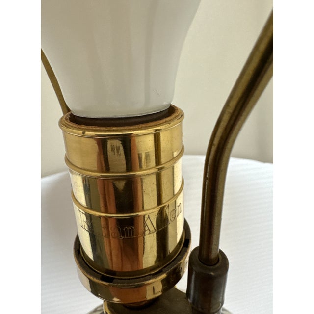 Ethan Allen Chinoiserie Ceramic Table Lamp For Sale - Image 12 of 12