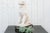 Ivory Tall Crackle Porcelain Lion on Stand For Sale - Image 8 of 8