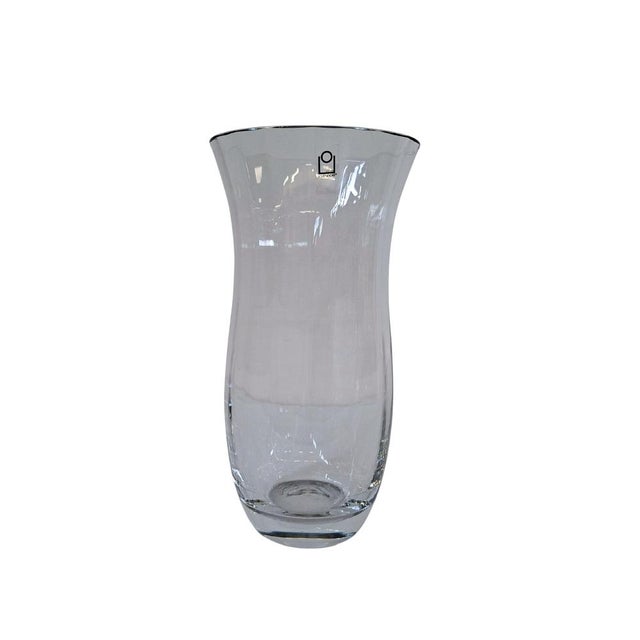 1970s Vintage Crystal Centerpiece Vase from Ichendorf, 1970s For Sale - Image 5 of 8