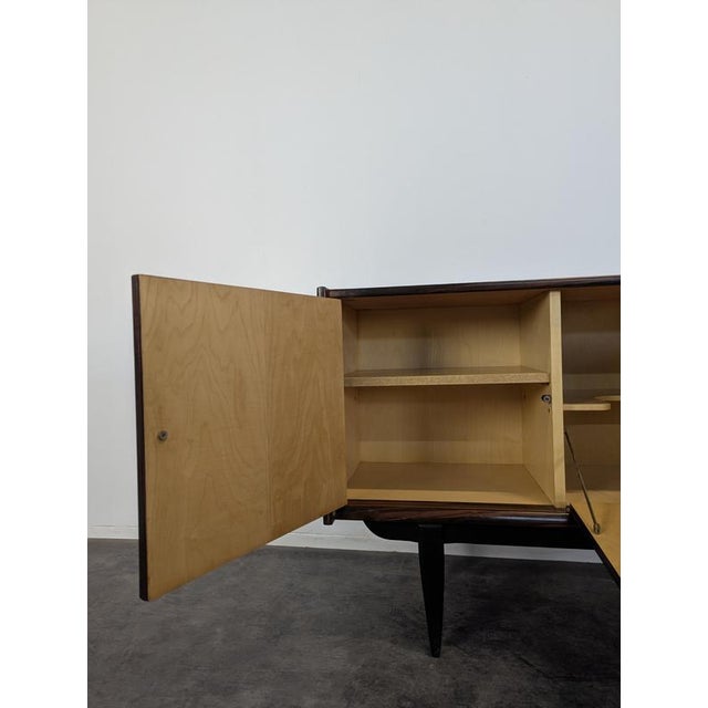 Scandinavian Sideboard in Macassar Ebony and Sycamore, 1960s For Sale - Image 6 of 9