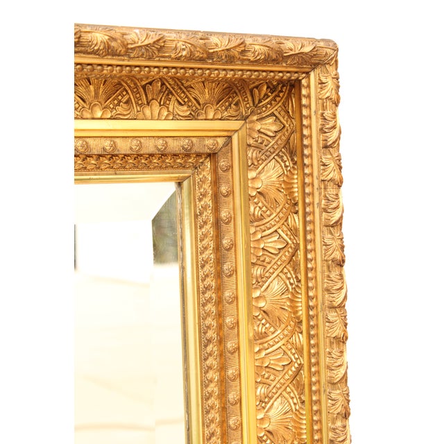 Exceptional Carved Louis Philippe French style with custom beveled mirror, this is one of our favorites! Intricately hand-...