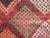 Maroon Mid 20th Century Mid 20th Century Vintage Turkish Handmade Kilim Boho Area Rug For Sale - Image 8 of 11