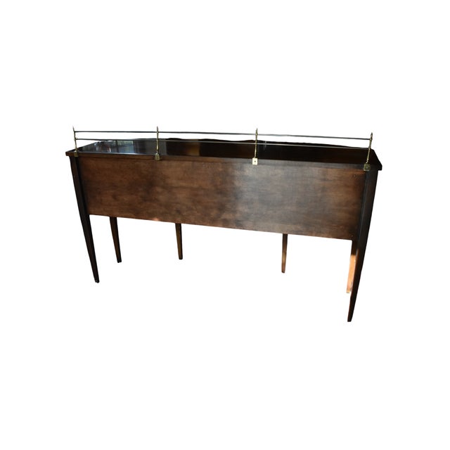 Drexel Heritage Heirloom Collection Inlaid Mahogany Sideboard For Sale - Image 10 of 10