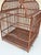 Vintage Mid Century Asian Bamboo Bird Cage For Sale - Image 11 of 12