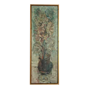Flowers, Motke Blum, Painting
