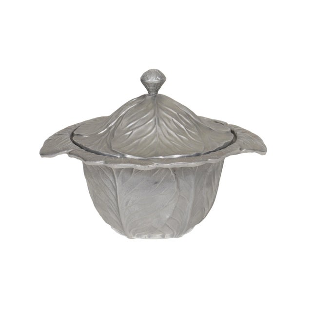 Metal Wilton Armetale Lidded Cabbage Dish For Sale - Image 7 of 7