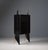 1950s Vintage Italian Black Highboard, 1950s For Sale - Image 5 of 10