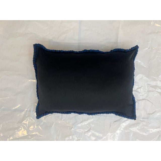 Pillow made with genuine hand made antique Persian Malayer rug fragment-Poly fill with fabric backing , sewn closure-