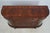 Wood Henredon Burl Walnut Curio Cabinet Banded Server For Sale - Image 7 of 18