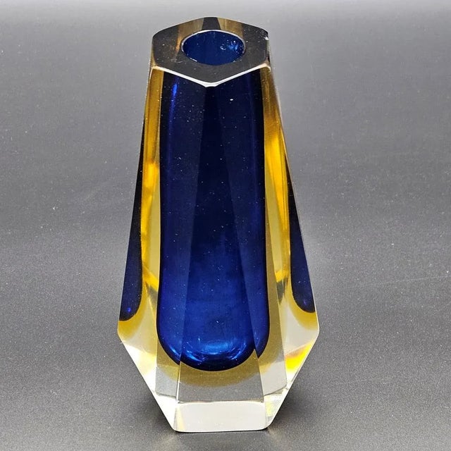 1950s Sommerso Murano Glass Vase by Flavio Poli for Seguso, 1950s For Sale - Image 5 of 5