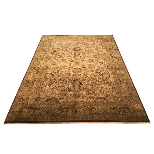 Vintage Indian Carpet, 1952, in Flawless conditions. Designed 1950 to 1959