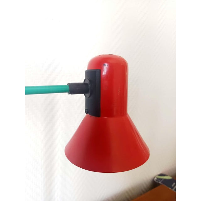 Metal Vintage Table Lamp from Veneta Lumi, 1980 For Sale - Image 7 of 13