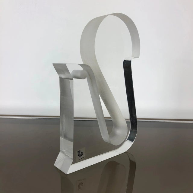 Acrylic stylized Squirrel by Chief artist Tim S. Crea for Team Guzzini. The original label is still attached. This piece...