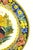 Yellow 1830s Creil-Montreau French Faience Polychrome Transfer Plate 3 Generations For Sale - Image 8 of 12