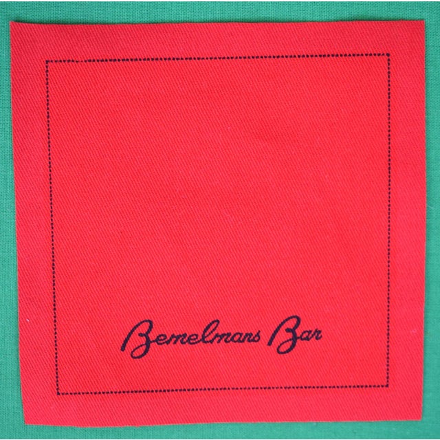 Sz: 4 1/2"Sq Bemelmans Bar is a cocktail lounge and piano bar in the Carlyle Hotel, on the Upper East Side in Manhattan,...
