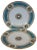 Victorian Late 19th Century Antique 1862 Minton International Exhibition Jeweled Turquoise Plates- Set of 2 For Sale - Image 3 of 13