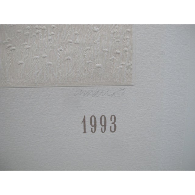 1990s Becky Gyes Pacific Nw Oregon Trail 1843 - 1993 Embossed Signed Limited Edition Print For Sale - Image 5 of 8