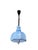 1970s Vintage Light Blue Adjustable Pendant Light, Former Yugoslavia, 1970s For Sale - Image 5 of 7