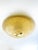 Murano Venetian Lens Amber “Graniglia” Murano Glass Flush Mount For Sale - Image 4 of 6