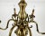 1970s Large Vintage Chandelier in Gilt Bronze by Deknudt Belgium, 1970s For Sale - Image 5 of 10