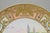 Antique Nippon Hand Painted Porcelain Gold Gilt Swan & Lake Scene Cabinet Plate For Sale In Philadelphia - Image 6 of 15