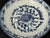 Chinese Art Porcelain Blue and White Plate Floral Design For Sale - Image 4 of 7
