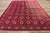 Red Vintage Turkish Turkmen Rug, 04’09 X 07’08 For Sale - Image 8 of 9