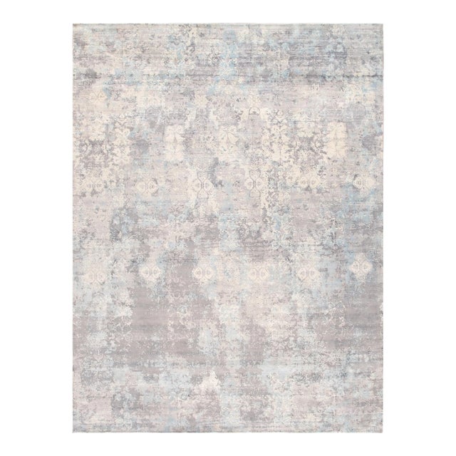 Pasargad Home Mirage Grey Area Rug- 8' 9" X 11' 9" For Sale