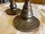 Mid 20th Century Vintage Brass Church Alter Floor Candle Stands- Set of 2 For Sale - Image 5 of 11