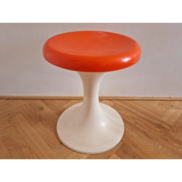 Mid-Century Tulip Stool, Germany, 1970s For Sale - Image 6 of 9