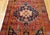 Vintage Persian Malayer Area Rug, Hand-Knotted Wool, Geometric Tribal Pattern, 4x6, Red & Blue For Sale - Image 10 of 16