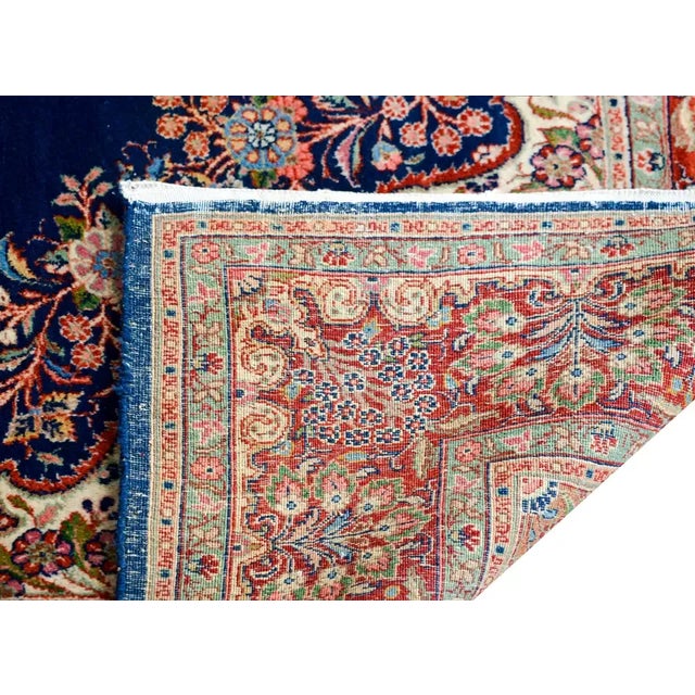 Vintage Tabriz Rug For Sale - Image 10 of 12