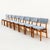 Restored 1960s Danish Mid Century Modern Solid Teak Dining Chairs For Sale - Image 13 of 14