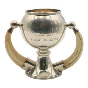 1910s Sterling Silver Shenecossett Country Club Golf Trophy Cup