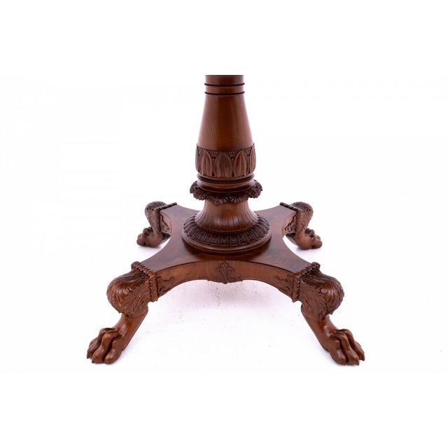 Table on Lions Paws, 1890s For Sale - Image 9 of 10