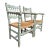 Charles Pollock for William Switzer English Spindle Back Armchairs -Pair For Sale