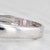 1.69ctw Oval Pink Kunzite Diamond Ring 14k White Gold Size 7.25 For Sale In Greensboro - Image 6 of 8